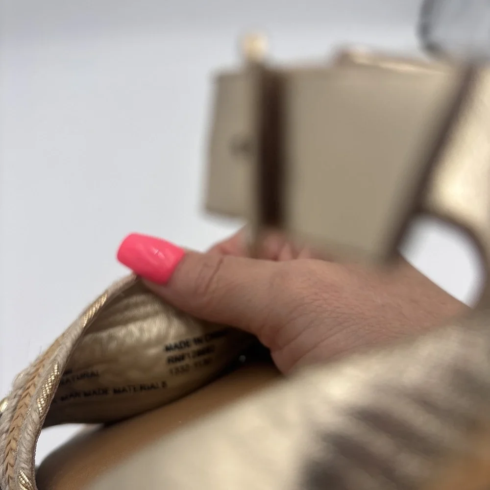 STEVE MADDEN KIDS'THEA GET SANDALS SIZE 2 NWOT TAN